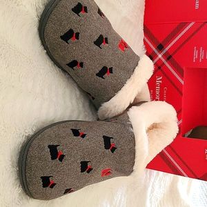 Memory Foam Mircofiber Faux Fur Slippers